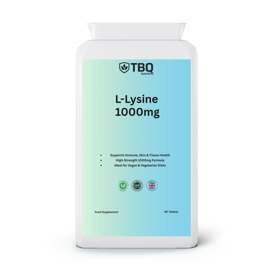 L-Lysine 1000mg – 90 Tablets