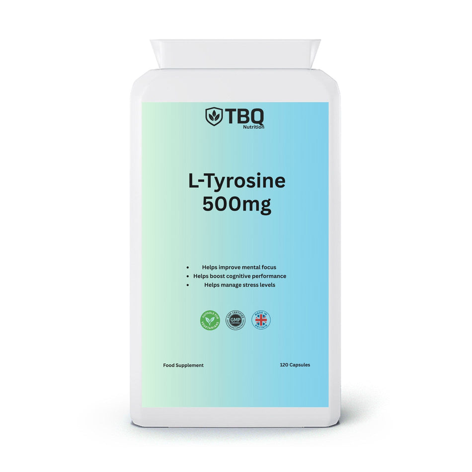 L-Tyrosine 500mg – 120 Capsules