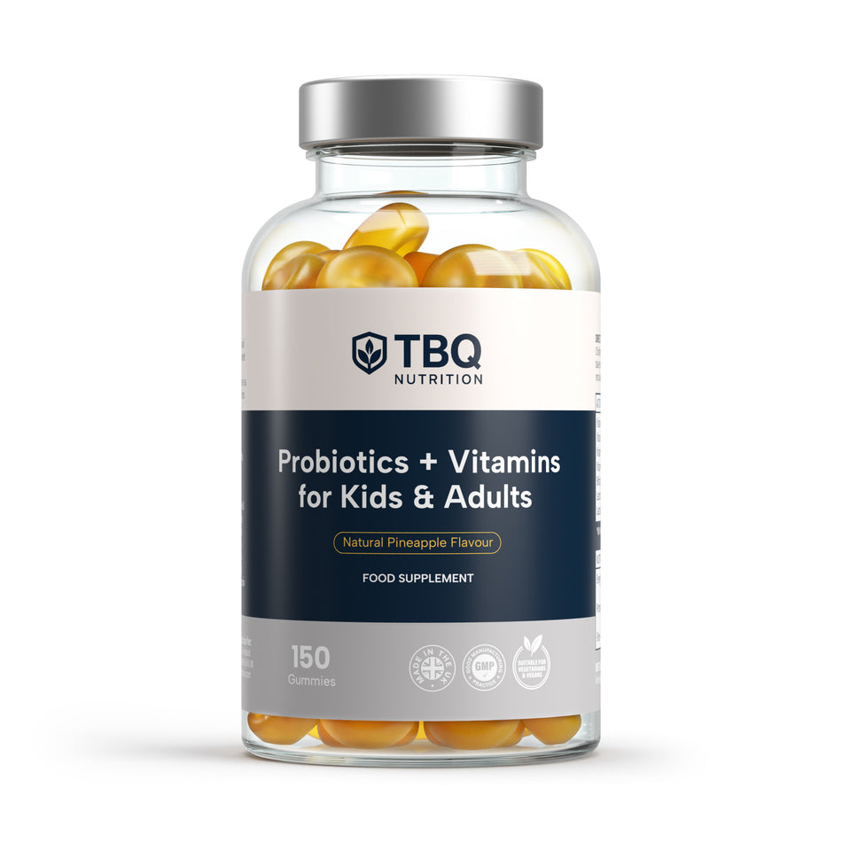 Probiotics + Vitamins for Kids & Adults – 150 Gummies
