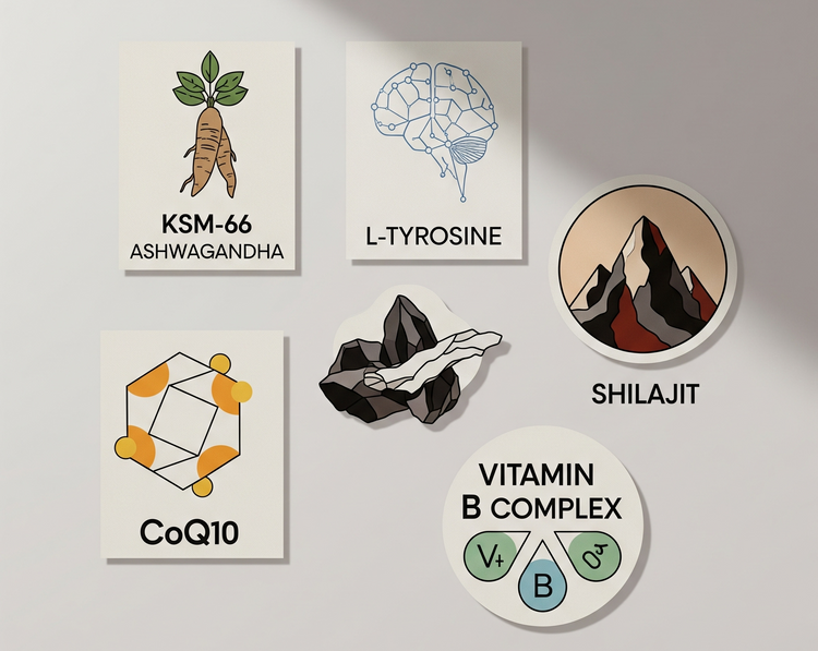 Top 5 Supplements for Stress and Focus