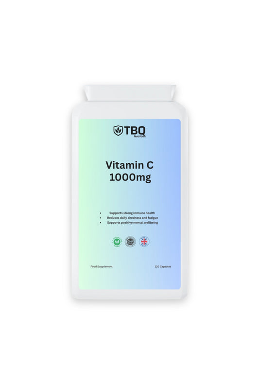 Vitamin C 1000mg – 120 Capsules - TBQ Nutrition