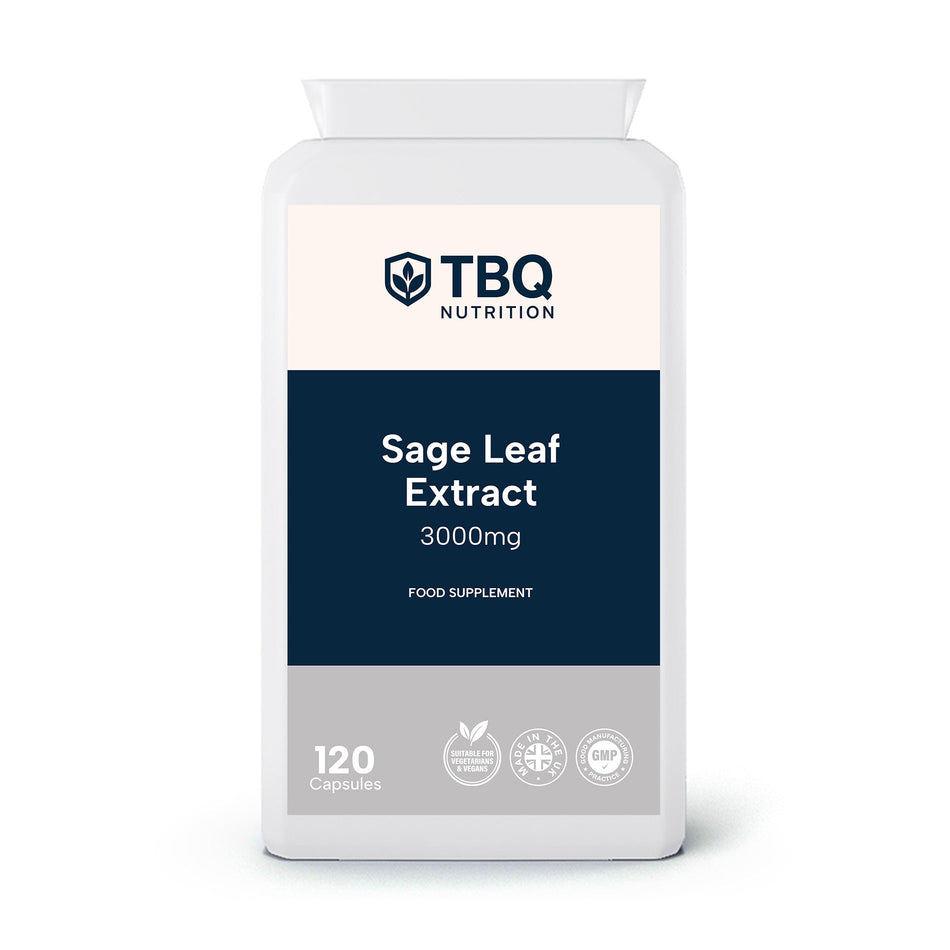 Sage Leaf Extract 3000mg 120 Capsules